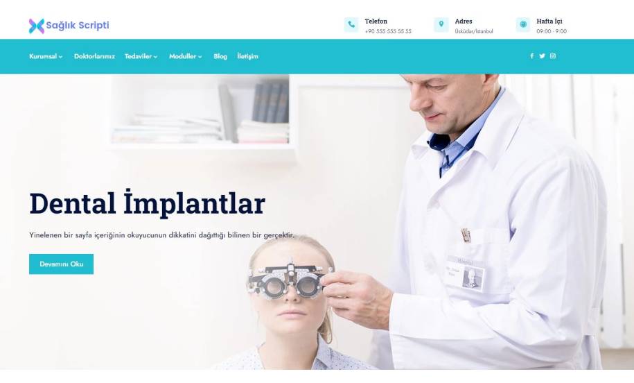 Özel Sağlık Web Yazılım